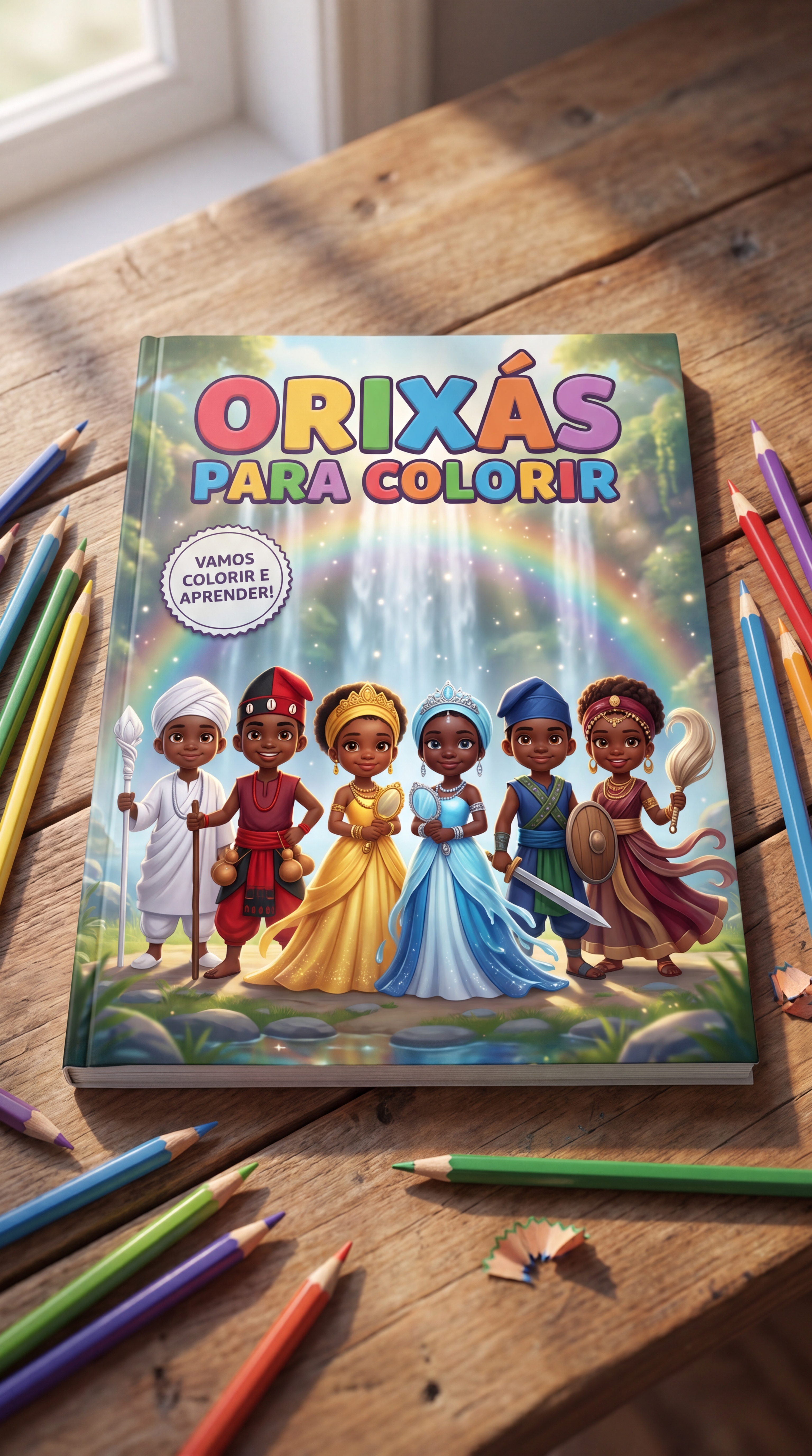 Livro de colorir infantil
